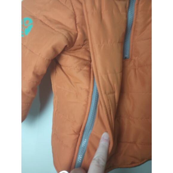 Buckle Me Baby Coat Orange Winter Jacket for Car Size 24M/2T - Picture 3 of 7